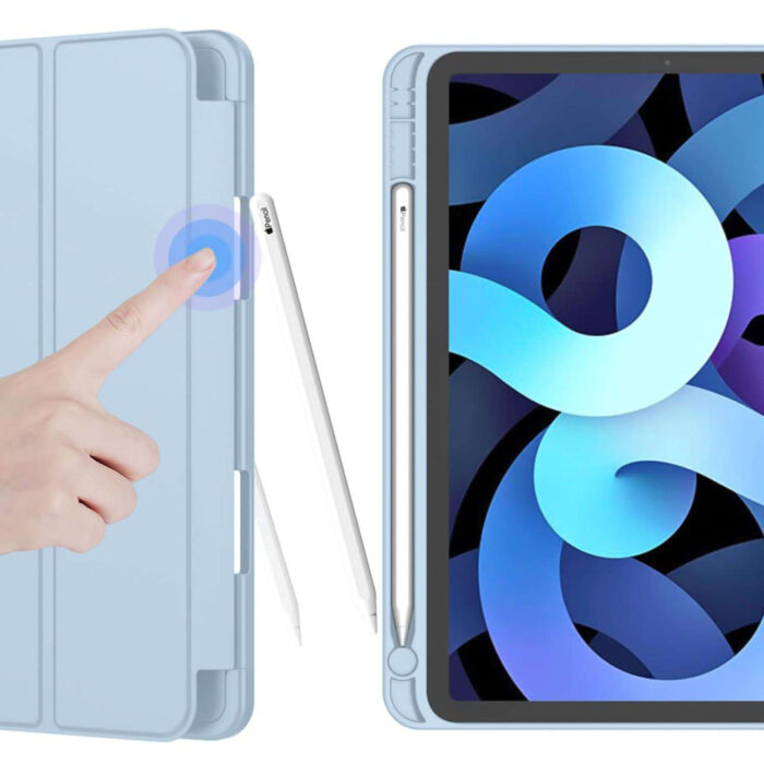 eng_pl_Alogy-Book-Cover-Pencil-Case-Protective-Case-with-Pen-Holder-for-Apple-iPad-Air-4-2020-Air-5-2022-10-9-Blue-66546_2 zavírací pouzdro Alogy Book pro Apple iPad Air 4 2020 / Air 5 2022 10.9" Blue - Obrázek 4