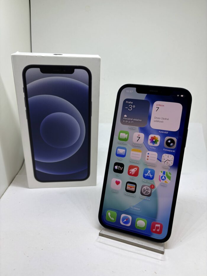 Apple iPhone 12 64GB Black - Obrázek 2