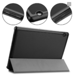 Tactical Book Tri Fold Pouzdro pro Samsung X200/X205 Galaxy Tab A8 10.5 Black - Obrázek 3
