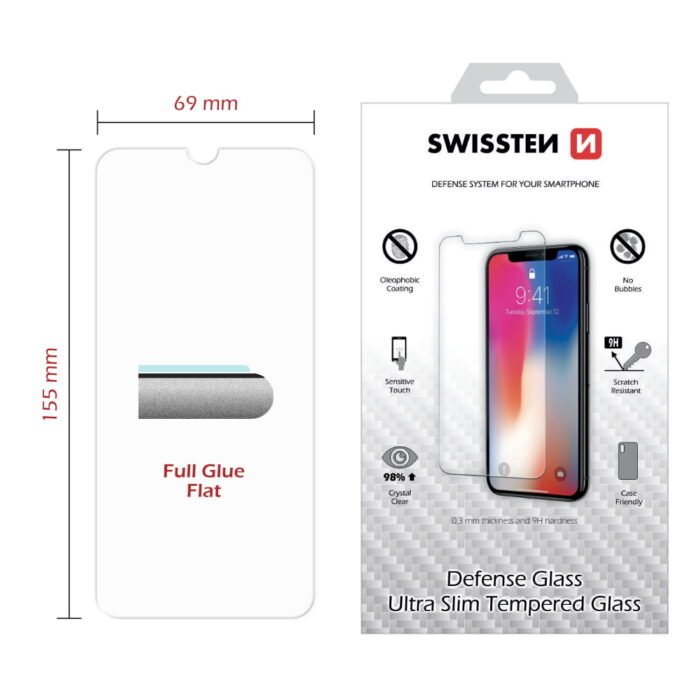 Swissten 2,5D Ochranné sklo pro Samsung Galaxy A70 - Obrázek 1