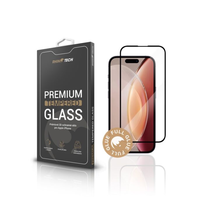 rhinotech-tvrzene-ochranne-3d-sklo-pro-apple-iphone-15 RhinoTech Tvrzené ochranné 3D sklo pro Apple iPhone 15 Plus - Obrázek 1