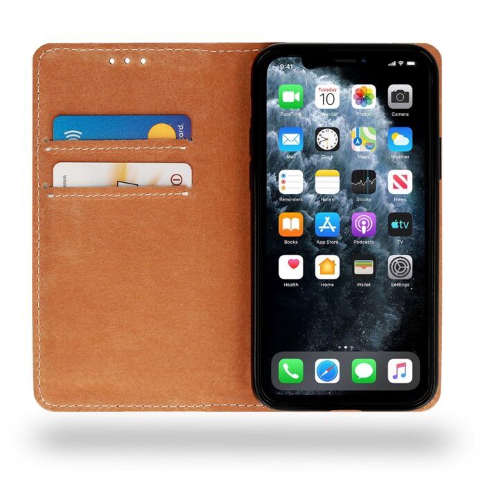 14477_34129 Flipové pouzdro Leather pro Samsung galaxy A13 4G - Red - Obrázek 2