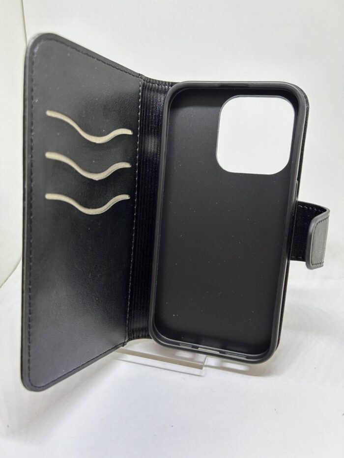 Flipové pouzdro pro Apple iPhone 14 Pro - černé - Obrázek 2