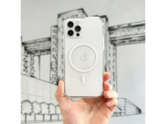 16985_magsafe-kryt-iphone-12-12-pro-premium--transparent- MagSafe Kryt pro Apple iPhone 12/12 Pro standard - Obrázek 2