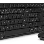 CONNECT IT Combo bezdrátová černá klávesnice + myš, CZ + SK layout