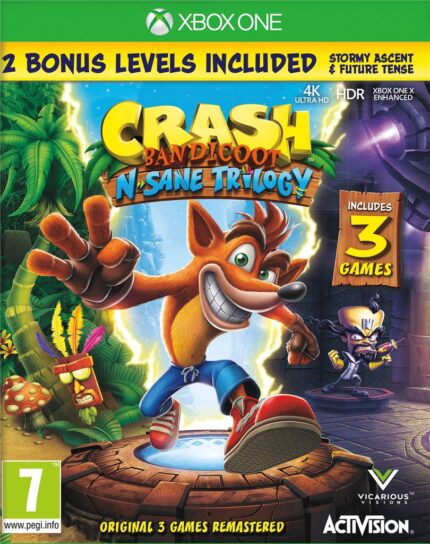 Xbox One crash bandicoot n sane trilogy
