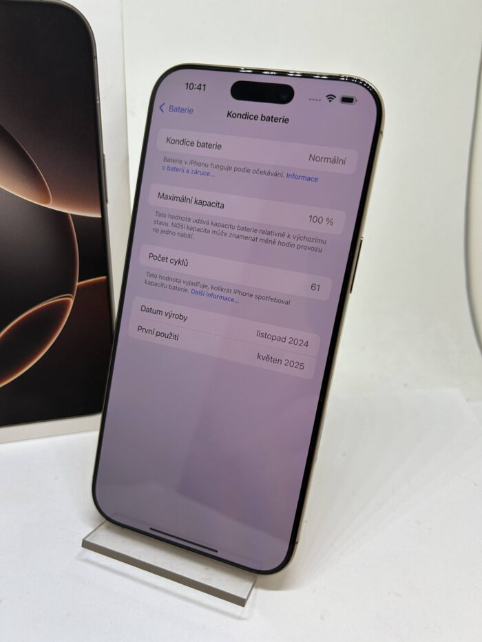 Apple iPhone 16 Pro Max 256GB Desert Titanium - Obrázek 5