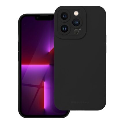 Silikonové pouzdro Roar pro iPhone 13 Pro - black