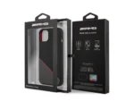 AMG Liquid Silicone Zadní Kryt pro iPhone 13 Black/Red