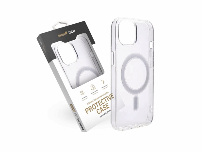 15234_rhinotech-magcase-clear-pro-apple-iphone-15-plus-transparentni RhinoTech MAGcase Clear pro Apple iPhone 15 Plus transparentní - Obrázek 1