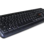 C-TECH klávesnice KB-102 USB, slim, black, CZ/SK