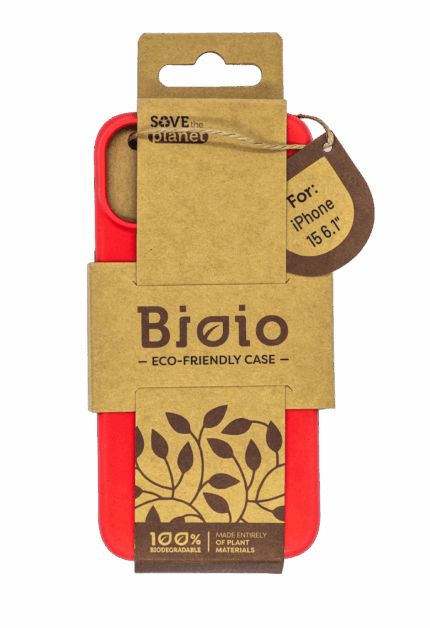 Forever Bioio pro Apple iPhone 15 červený