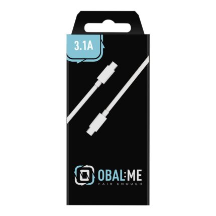 OBAL:ME Fast Charge USB-C/USB-C Kabel 1m White