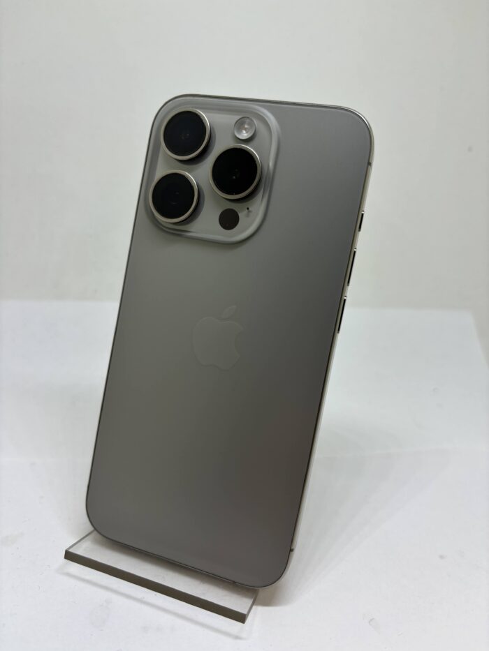 IMG_7896 Apple iPhone 15 Pro 256GB natural titanium eSIM - Obrázek 2