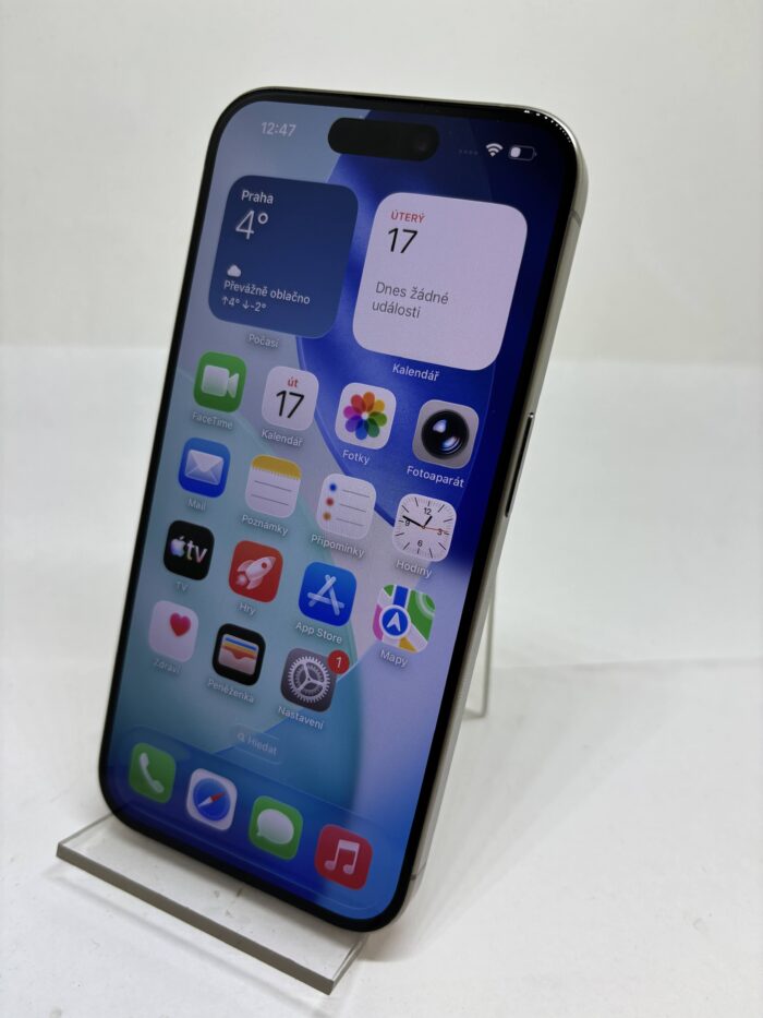 Apple iPhone 15 Pro 128GB Natural titanium - Obrázek 3