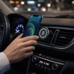 OBAL:ME MagNetix Aura Bezdrátový Nabíjecí Držák do Auta 15W Black - Obrázek 4